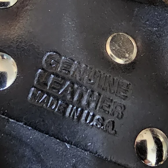 Vintage Harley-Davidson Studded Leather Mini Backpack USA Made Black - Picture 17 of 17